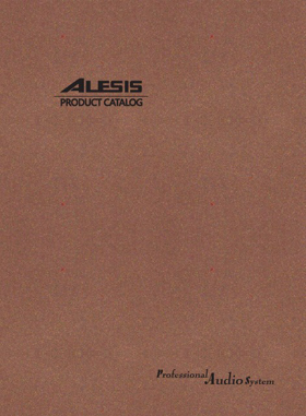 产品画册杂志-ALESIS产品第 1201期 ;美国ALESIS爱丽丝产品画册